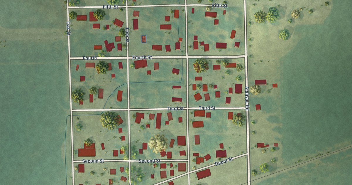 Map of Atalissa, Iowa in 2026