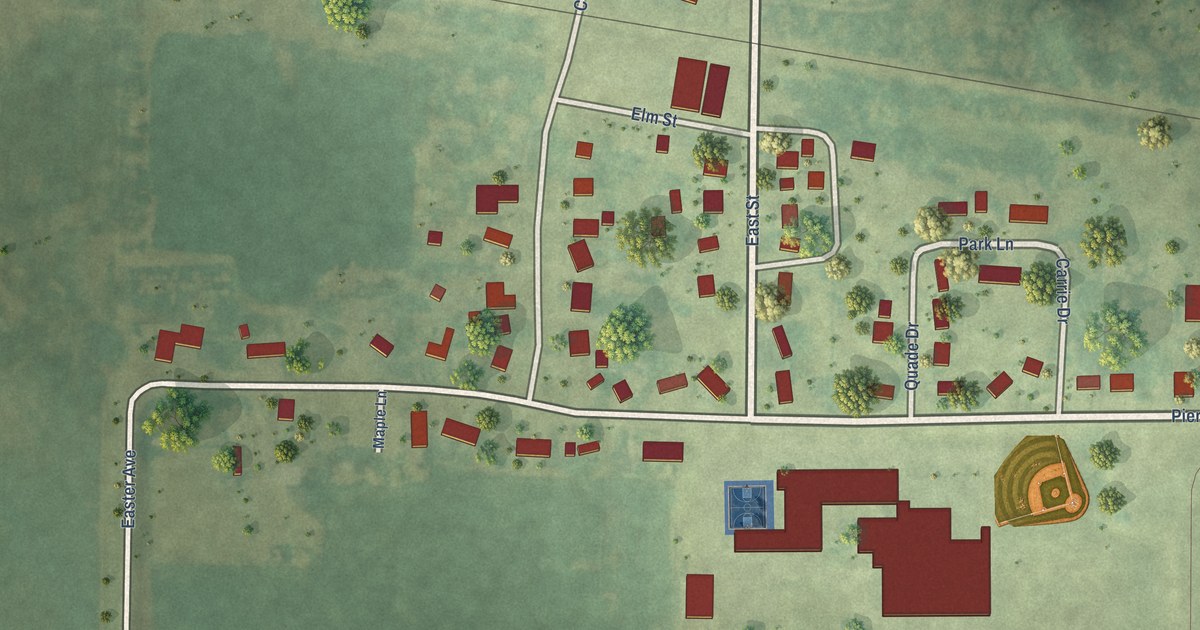 Map of Barnum, Iowa in 2026