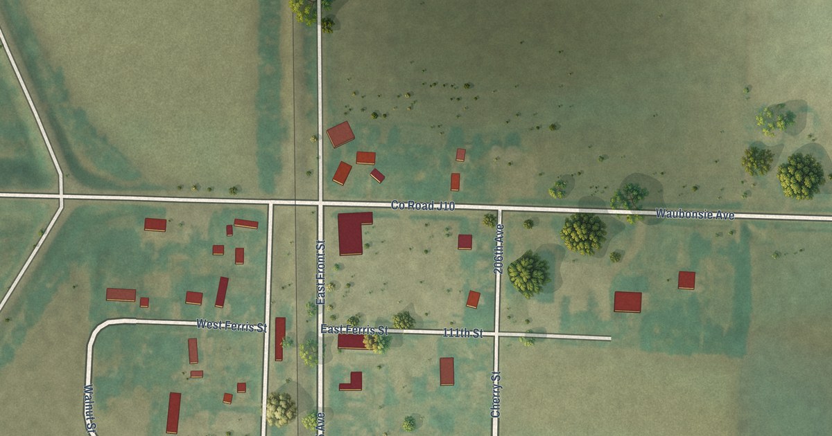 Map of Bartlett, Iowa in 2026