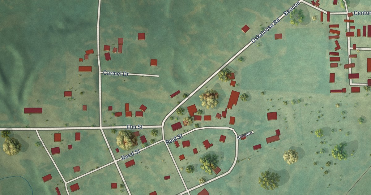 Map of Beacon, Iowa in 2026