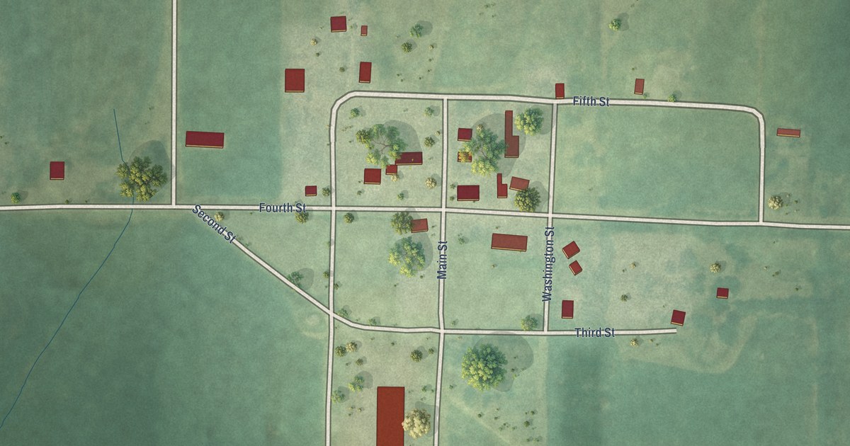 Map of Beaconsfield, Iowa in 2026