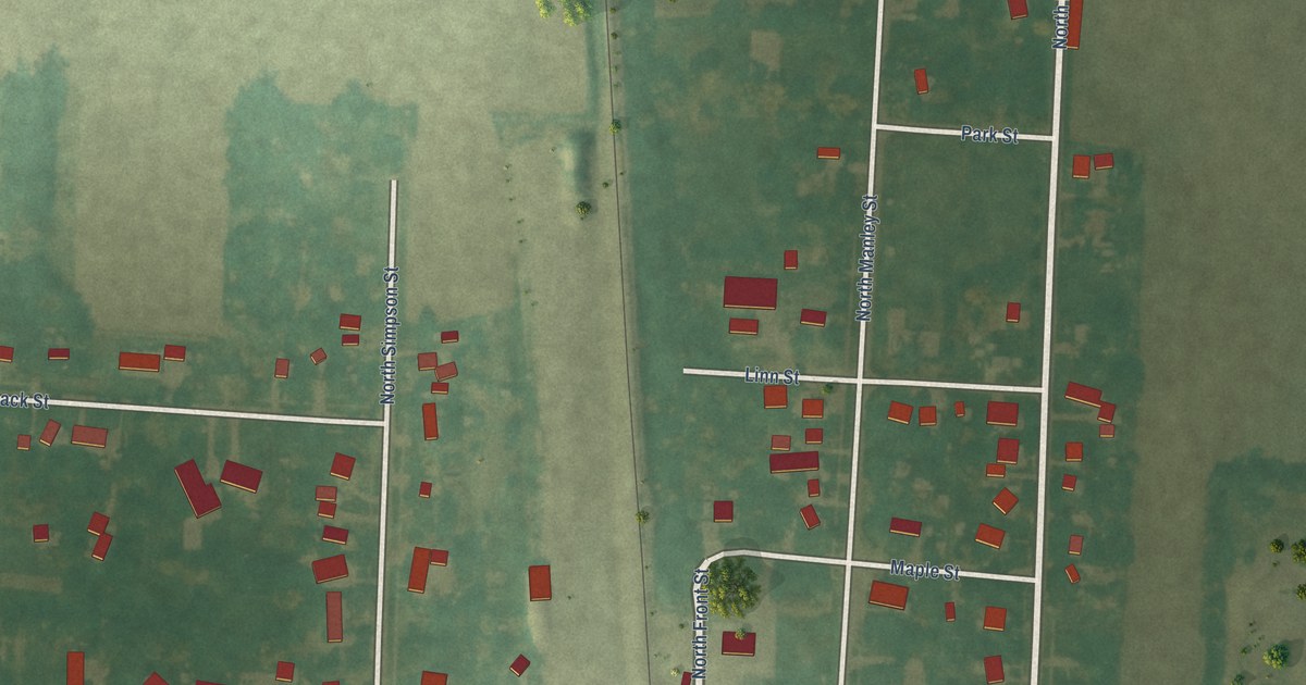 Map of Blencoe, Iowa in 2026