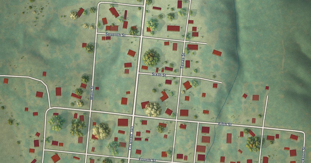 Map of Bonaparte, Iowa in 2026