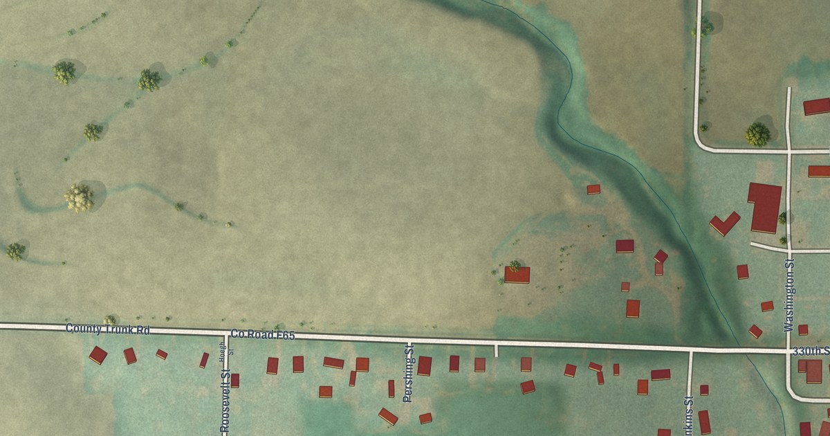 Map of Brayton, Iowa in 2026