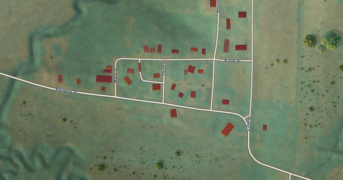 Map of Buck Grove, Iowa in 2026