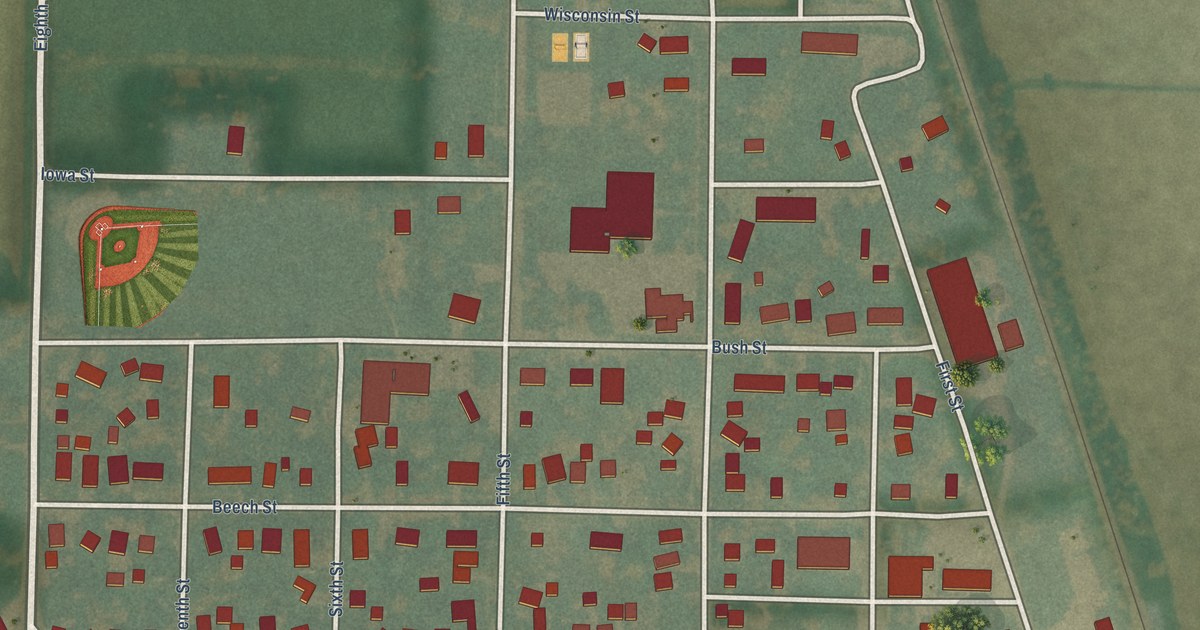 Map of Burt, Iowa in 2026