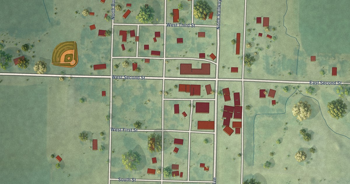 Map of Calumet, Iowa in 2026