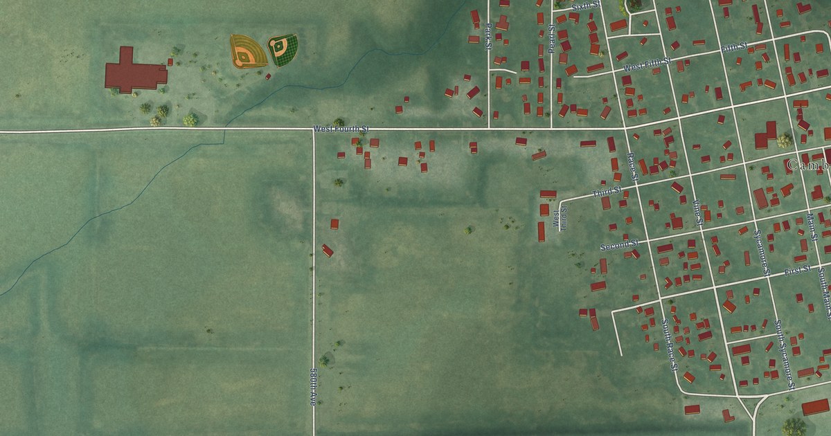 Map of Cambridge, Iowa in 2026