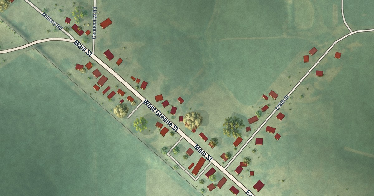Map of Castalia, Iowa in 2026