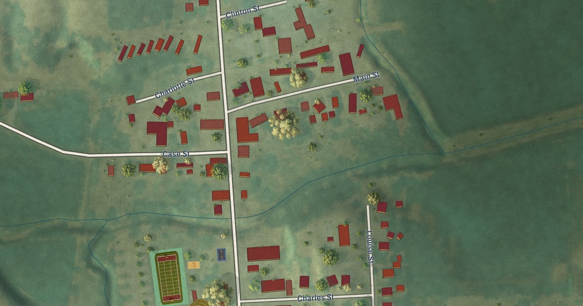 Map of Charlotte, Iowa in 2026