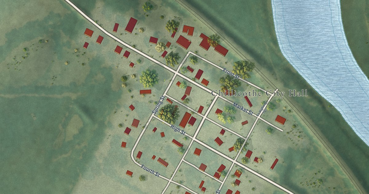 Map of Chillicothe, Iowa in 2026