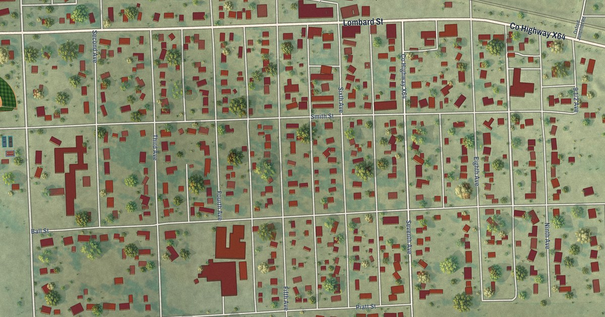 Map of Clarence, Iowa in 2026