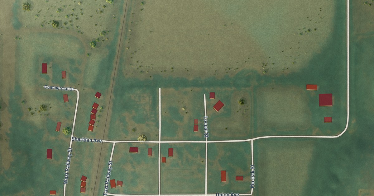 Map of Coburg, Iowa in 2026