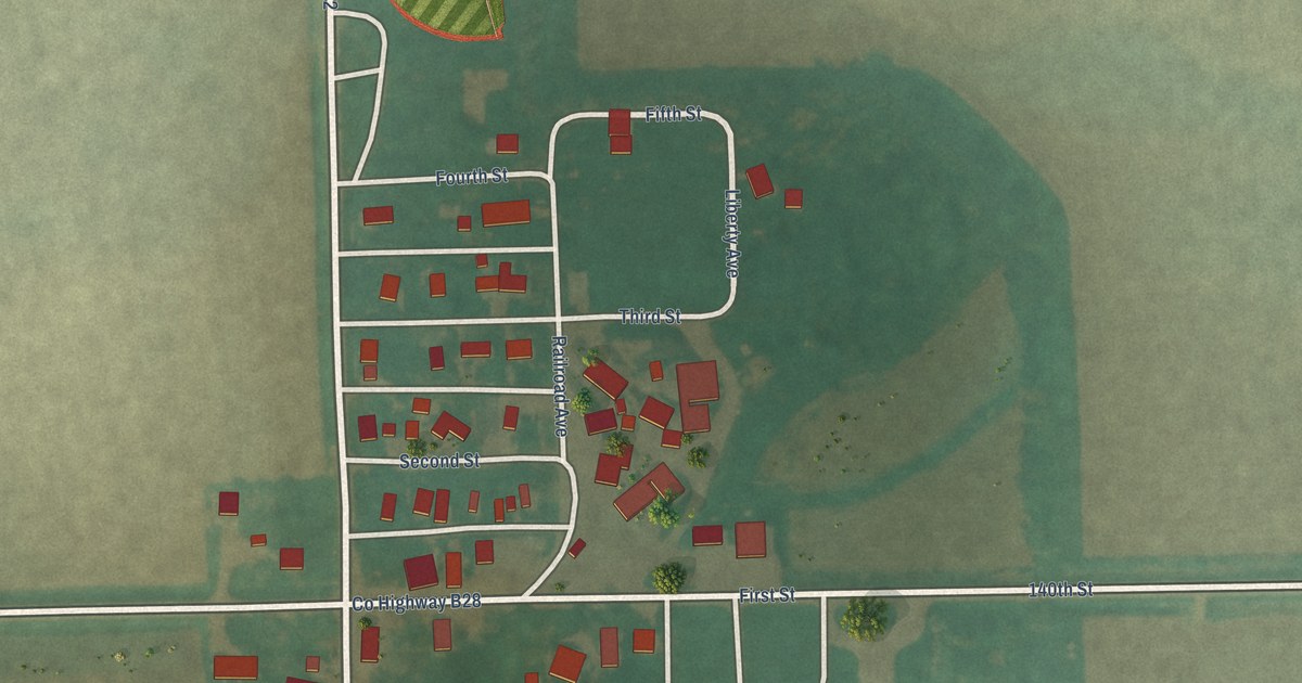 Map of Colwell, Iowa in 2026