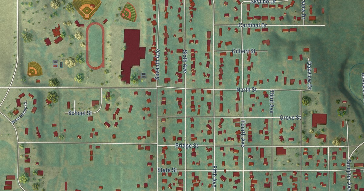 Map of Coon Rapids, Iowa in 2026