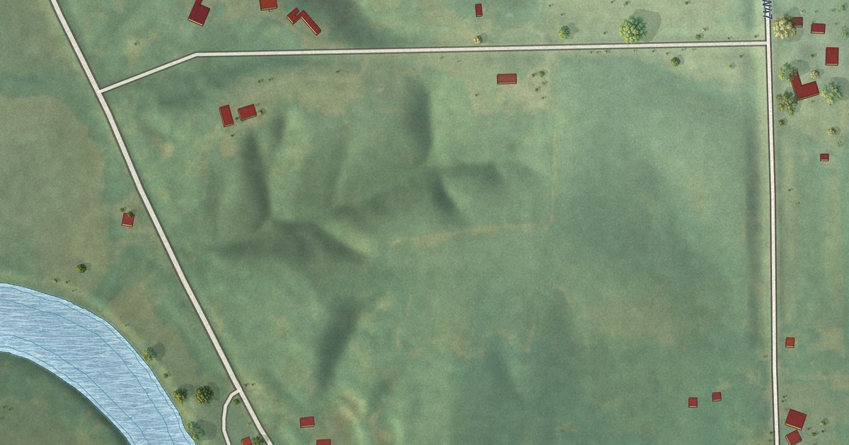 Map of Coppock, Iowa in 2026