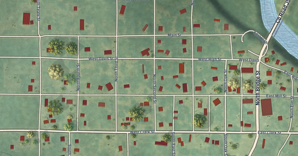 Map of Davis City, Iowa in 2026