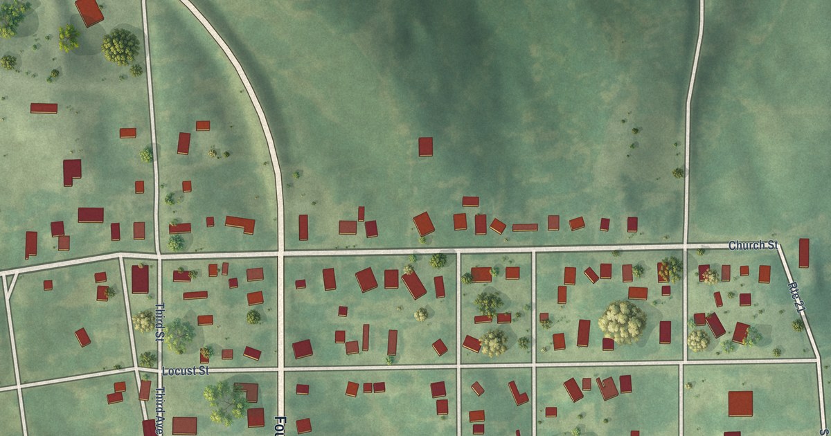 Map of Deep River, Iowa in 2026
