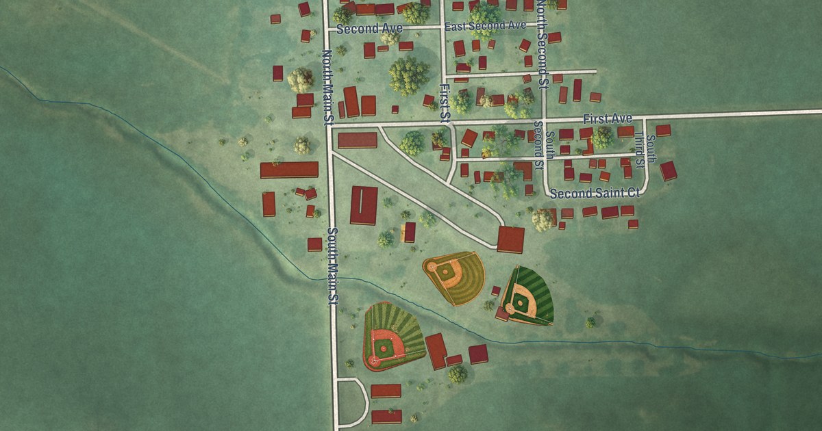 Map of Donahue, Iowa in 2026