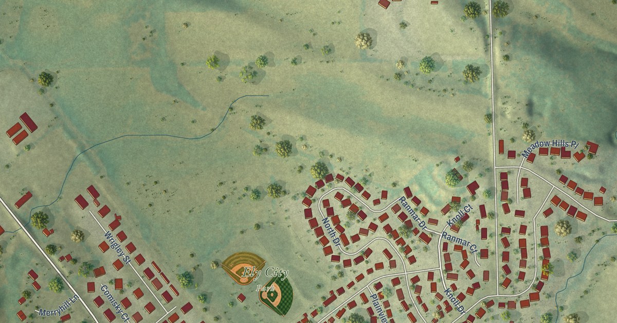 Map of Ely, Iowa in 2026