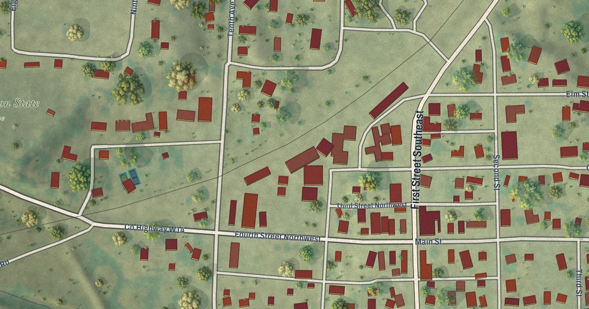 Map of Fort Atkinson, Iowa in 2026