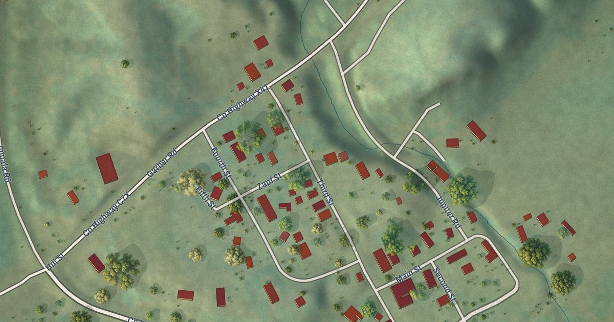 Map of Garber, Iowa in 2026