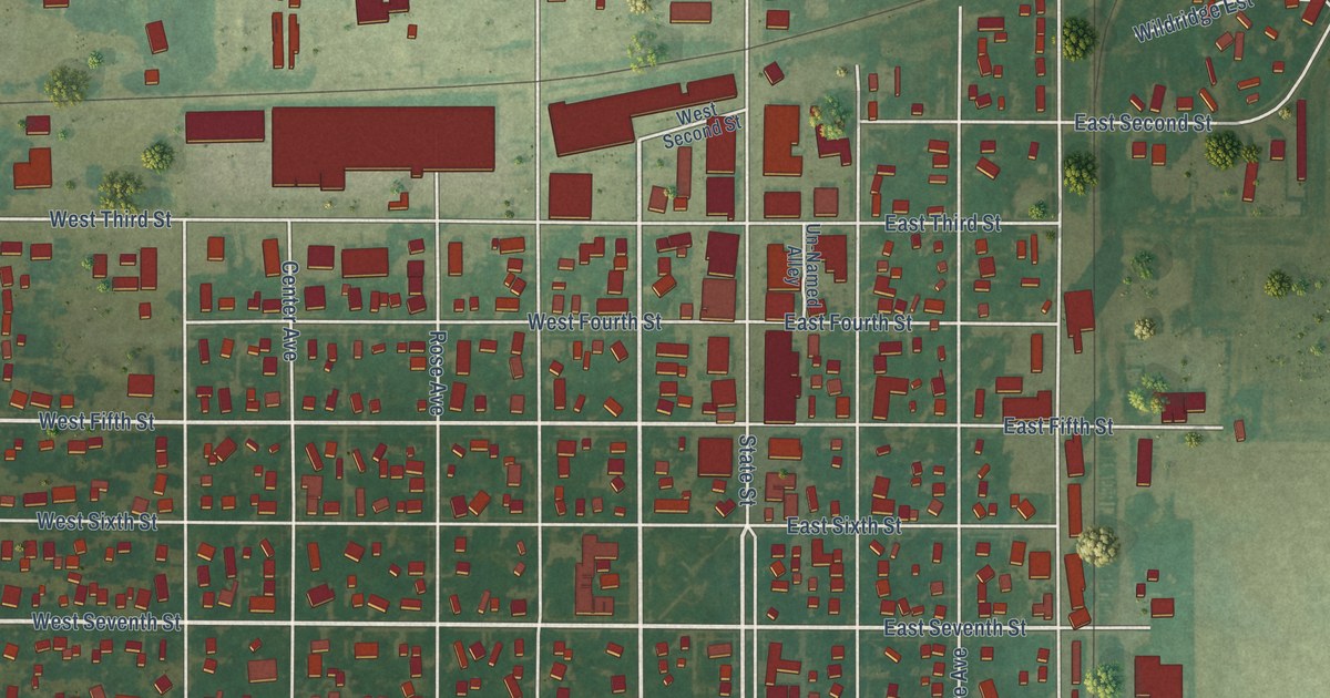 Map of Garner, Iowa in 2026