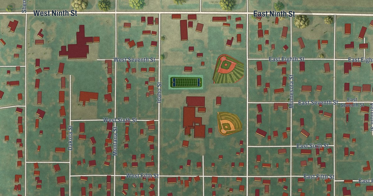 Map of Glidden, Iowa in 2026