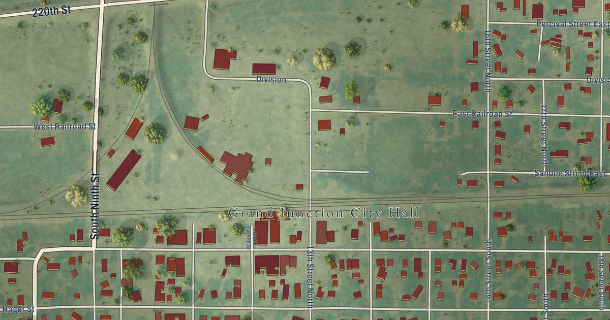 Map of Grand Junction, Iowa in 2026