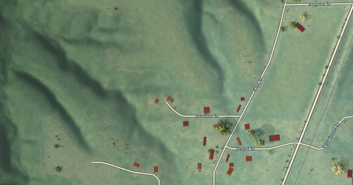Map of Hamilton, Iowa in 2026