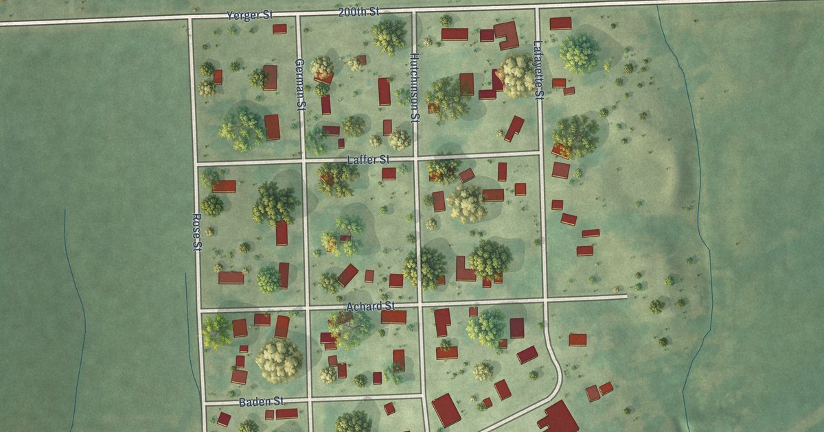 Map of Harper, Iowa in 2026