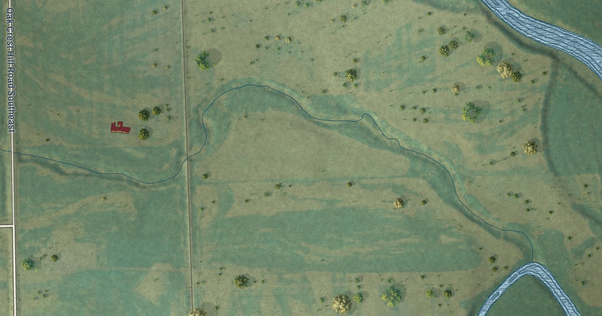 Map of Hills, Iowa in 2026