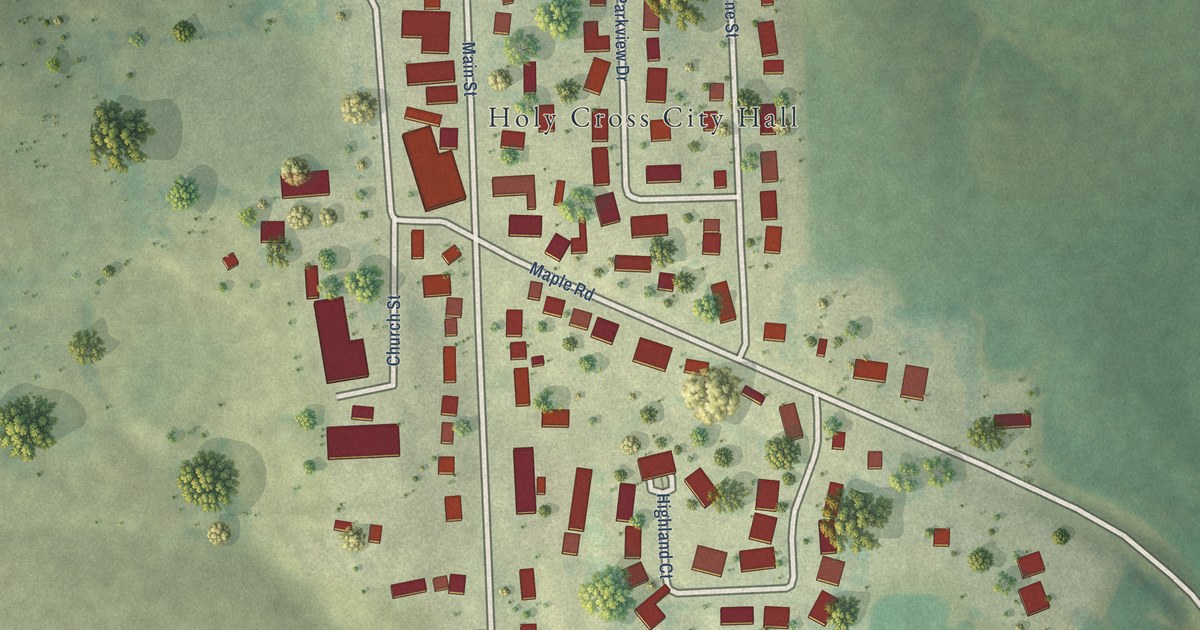 Map of Holy Cross, Iowa in 2026