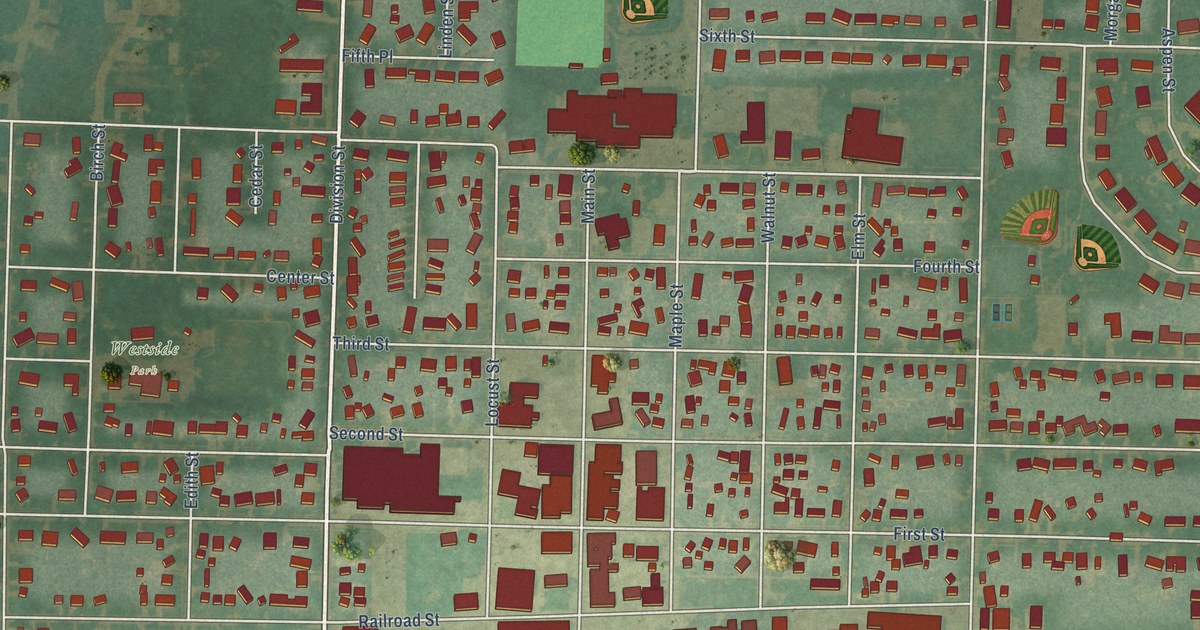 Map of Hull, Iowa in 2026