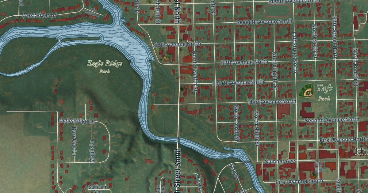 Map of Humboldt, Iowa in 2026