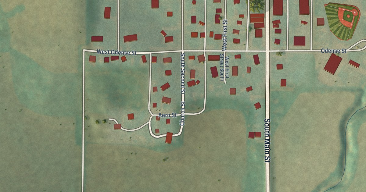 Map of Kimballton, Iowa in 2026