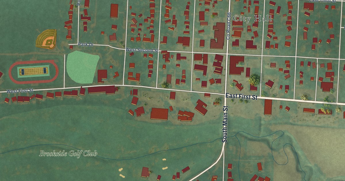 Map of Kingsley, Iowa in 2026