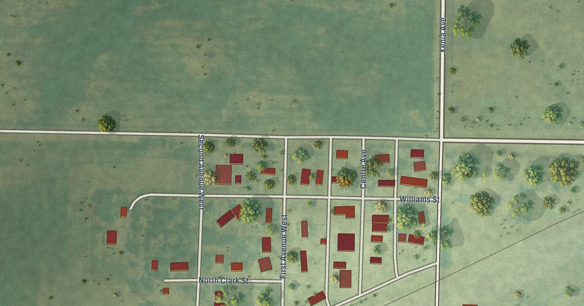 Map of Knierim, Iowa in 2026
