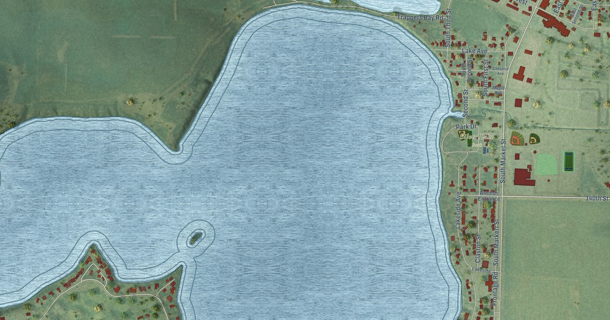 Map of Lake Park, Iowa in 2026