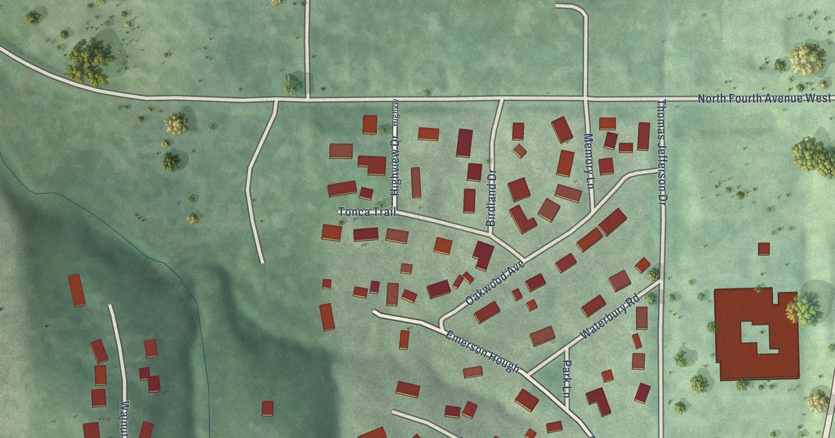 Map of Lambs Grove, Iowa in 2026