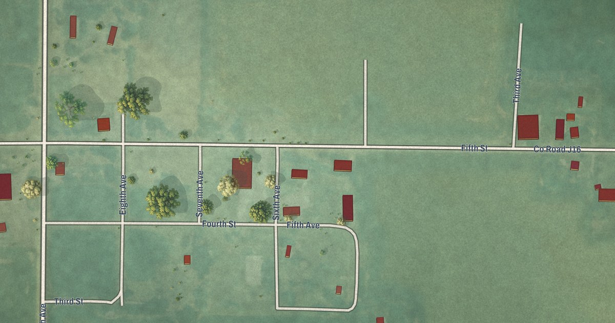 Map of Le Roy, Iowa in 2026