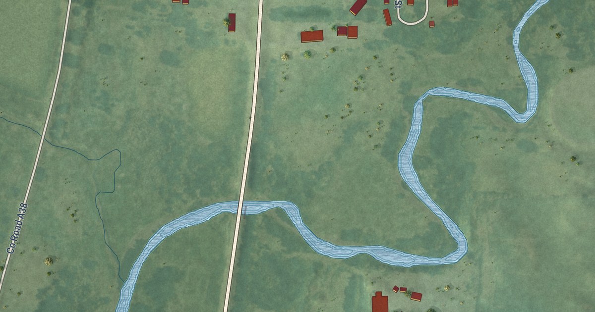 Map of Leland, Iowa in 2026