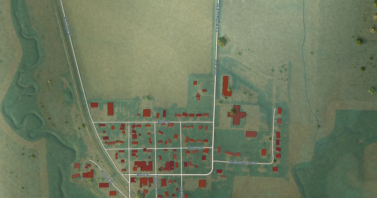 Map of Lester, Iowa in 2026