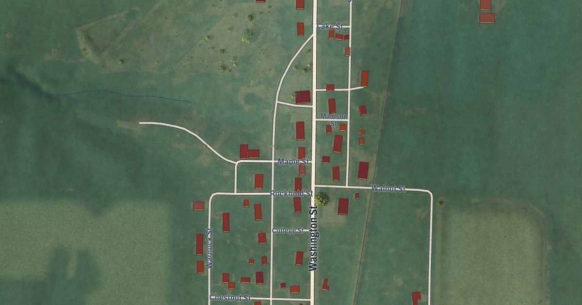 Map of Lineville, Iowa in 2026