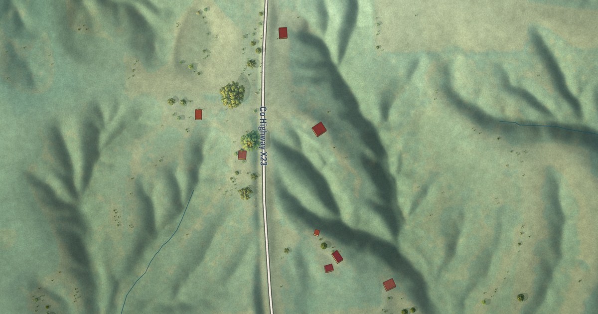 Map of Lowell, Iowa in 2026