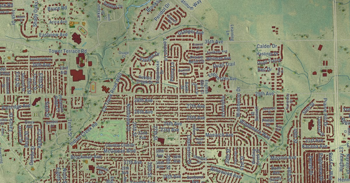 Map of Marion, Iowa in 2026