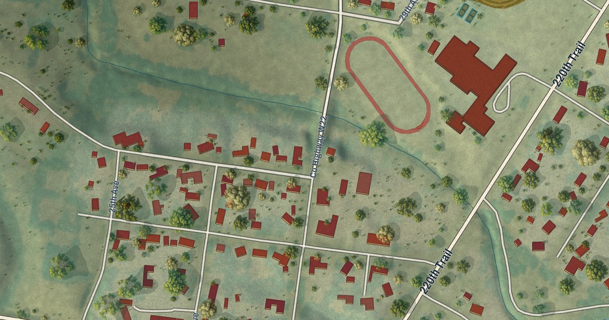 Map of Middle Amana, Iowa in 2026