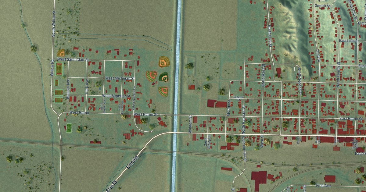 Map of Missouri Valley, Iowa in 2026