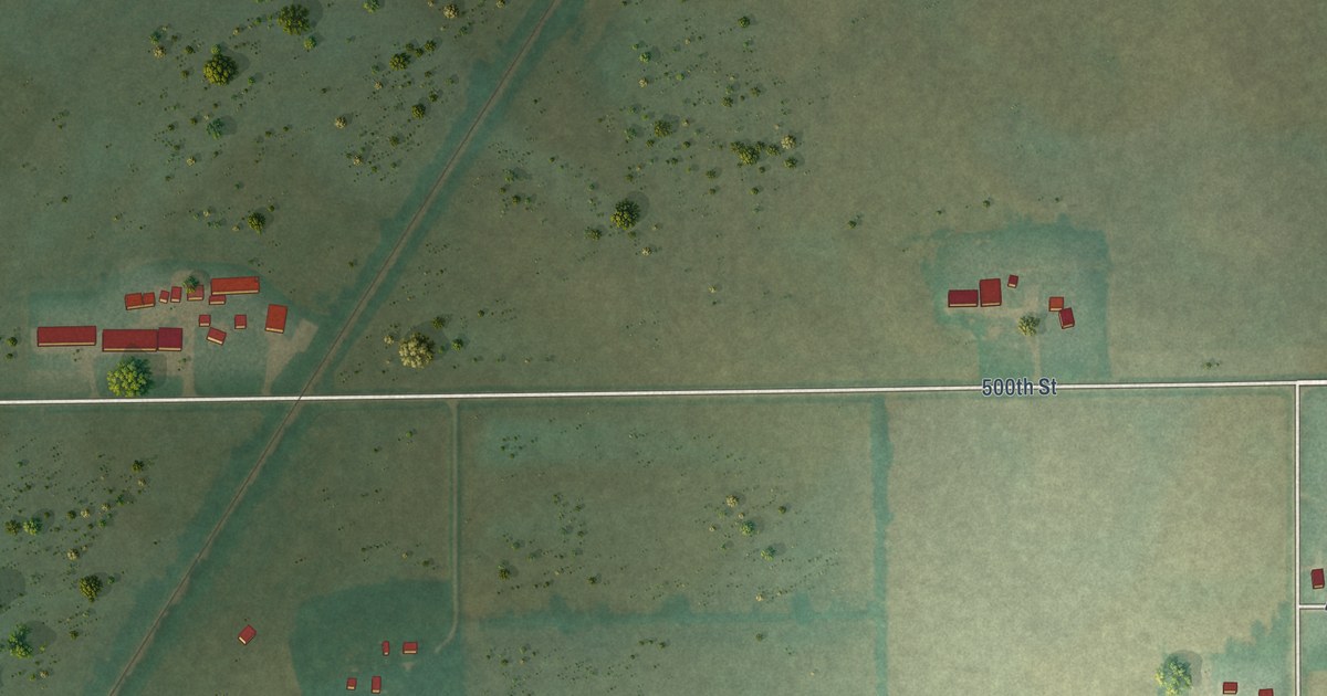 Map of Mona, Iowa in 2026