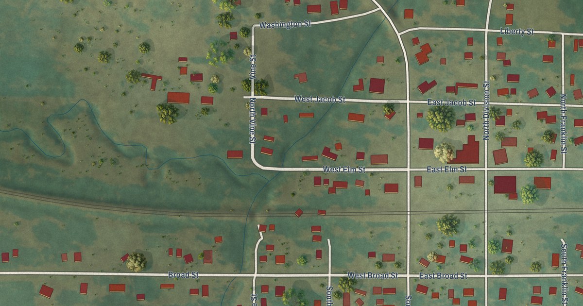 Map of Montour, Iowa in 2026